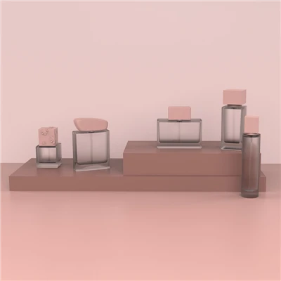 Glass hudpleieflasker